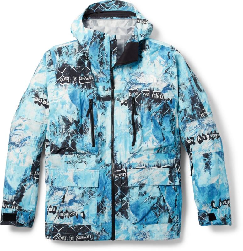 Azul Chaqueta Dragline Estampada The North Face Hombres Rei Co-op