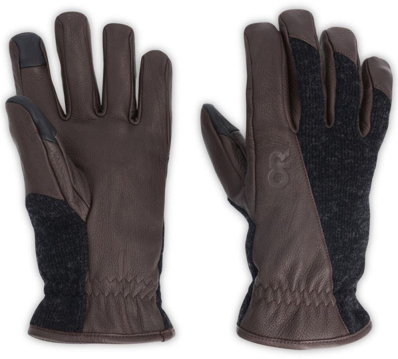 Guantes De Trabajo De Merino Para Investigación Al Aire Libre Rei Co-op Chocolate