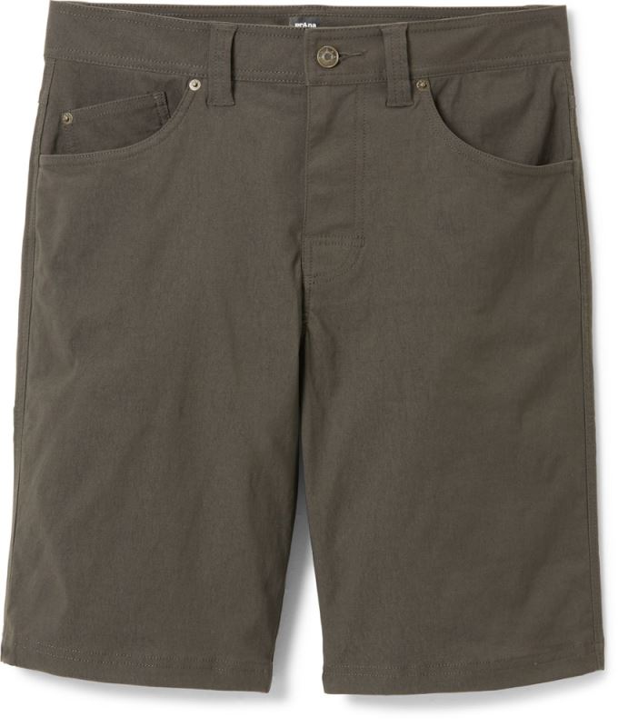 Pantalones Cortos De Hierro Oscuro Rei Co-op Prana Brion Ii Hombres 11 Entrepierna