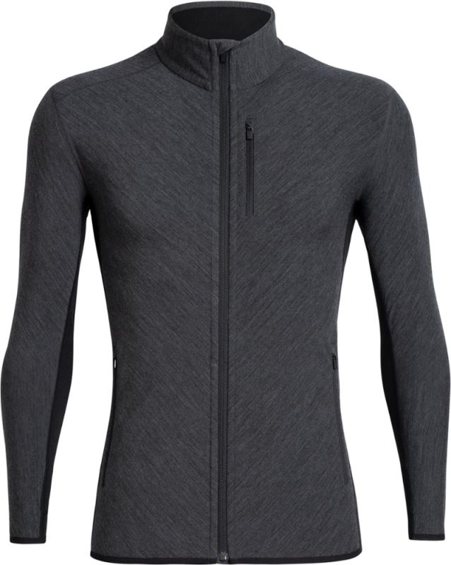 Rei Co-op Icebreaker Descender Zip Top Hombres Negro