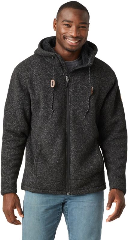 Black Rei Co-op Free Country Osprey Chaqueta Polar De Punto De Suéter Hombre