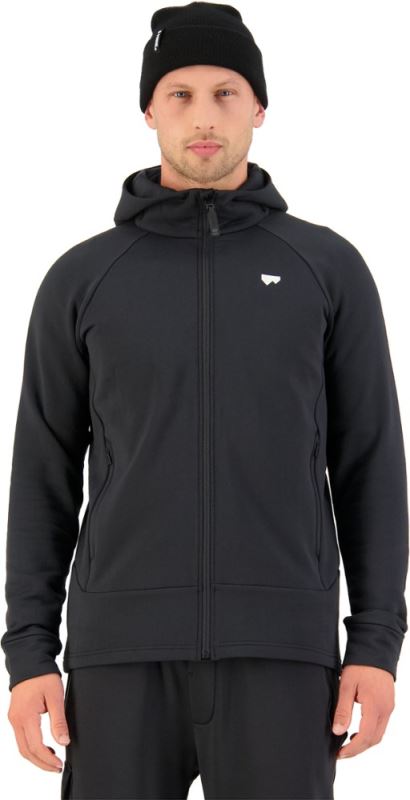 Chaqueta Con Capucha De Polar De Lana Mons Royale Nevis De Rei Co-op Black Hombre