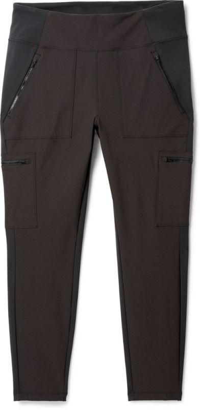 Athleta Headlands Hybrid Cargo II Mallas Mujer Tallas Grandes Negro Rei Co-op