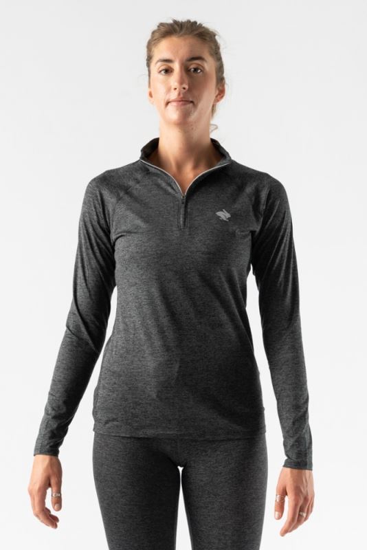 Camisa Rabbit EZ Zip 2.0 Mujer Rei Co-op Negro