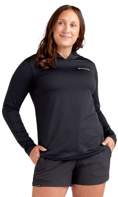 Dakine Hd Loose Fit Rashguard Sudadera Con Capucha Mujer Negro Rei Co-op